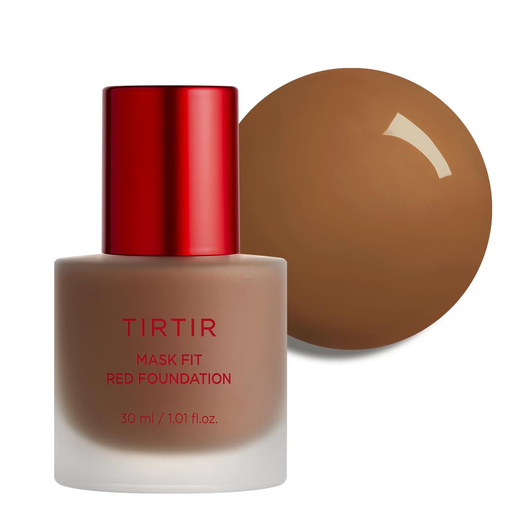 TIRTIR Mask Fit Red FoundationㅣLong Lasting Flawless Coverage, Energy Essence, Lightweight