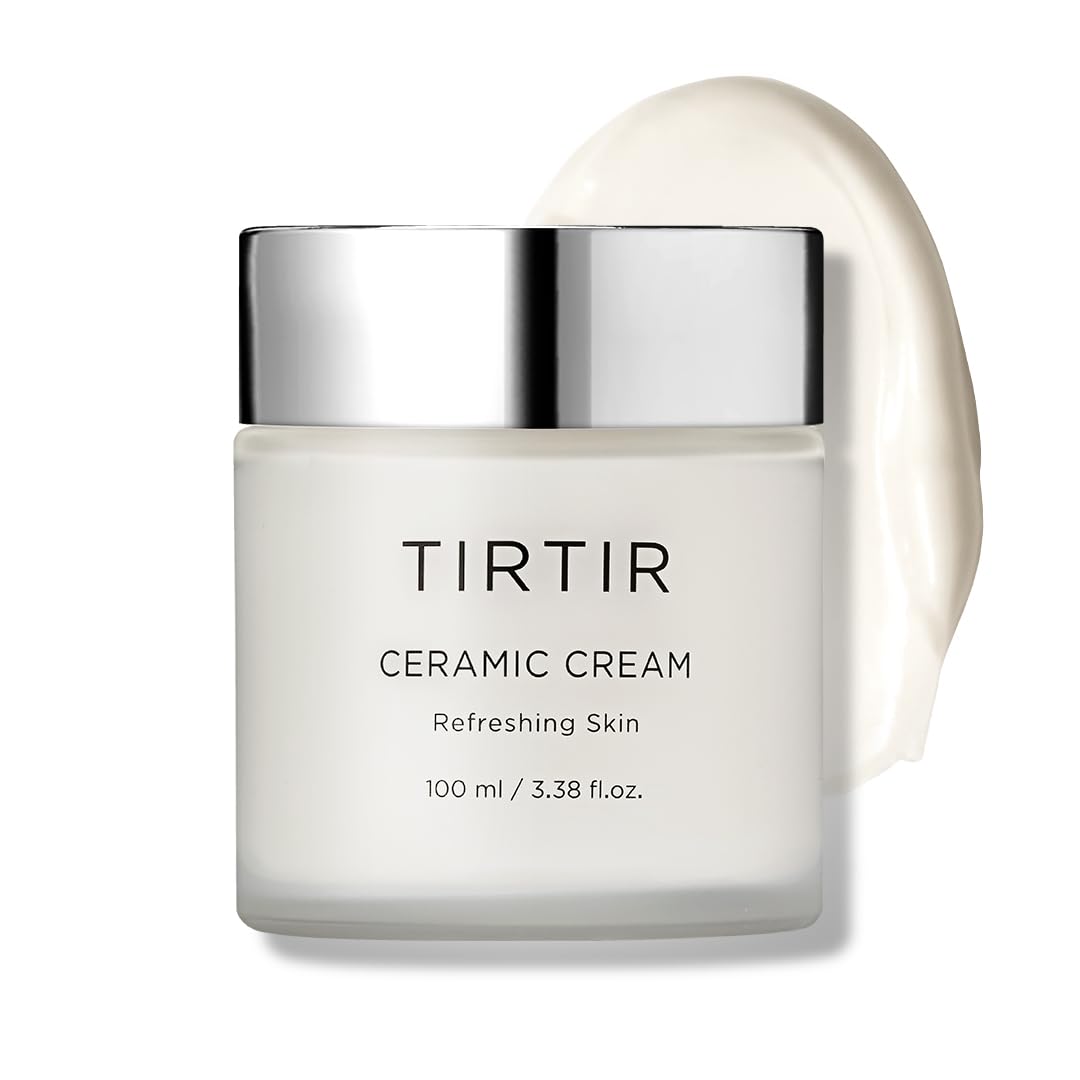 TIRTIR Natural Ceramide Cream | Deep moisturizer for Glass Skin, Polyglutamic acid, Centella