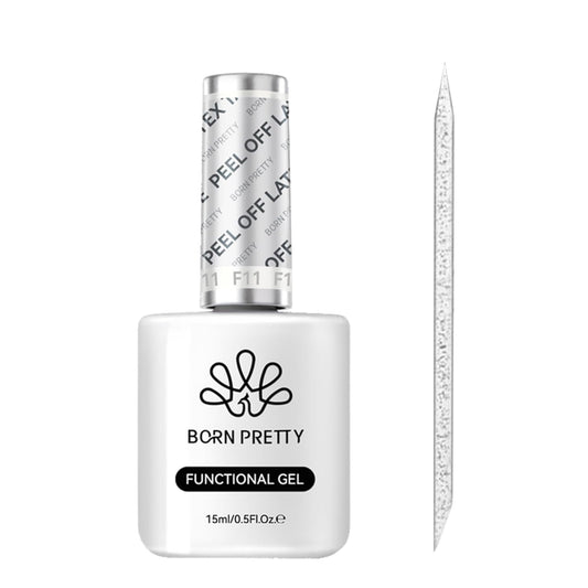 Born Pretty Liquid Latex for Nails,15ml Peel off Cuticle Guard for Nail Polish Air-Dry Liquid Latex