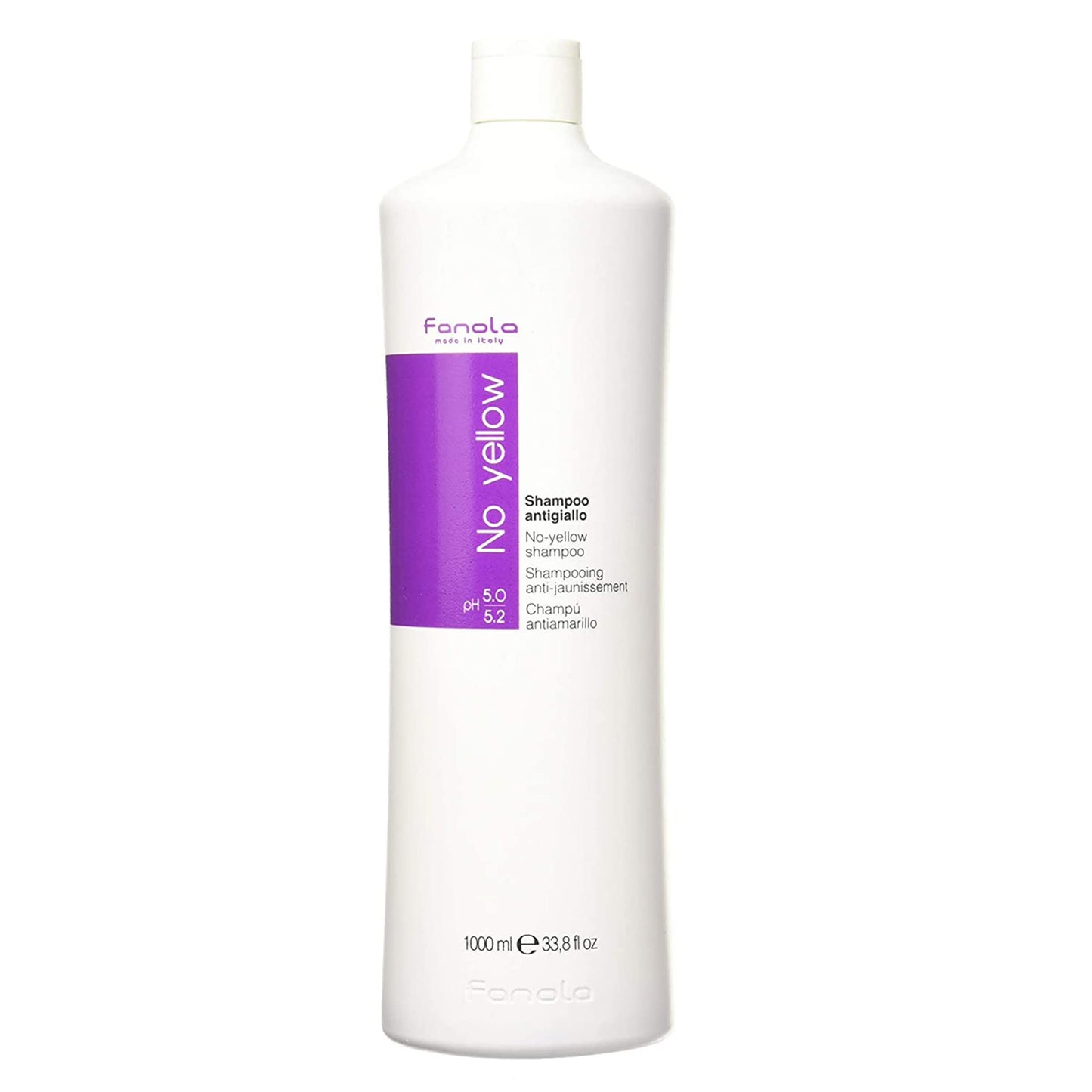 Fanola No Yellow Purple Shampoo & Anti-Brass Hair Toner, 33.8 oz