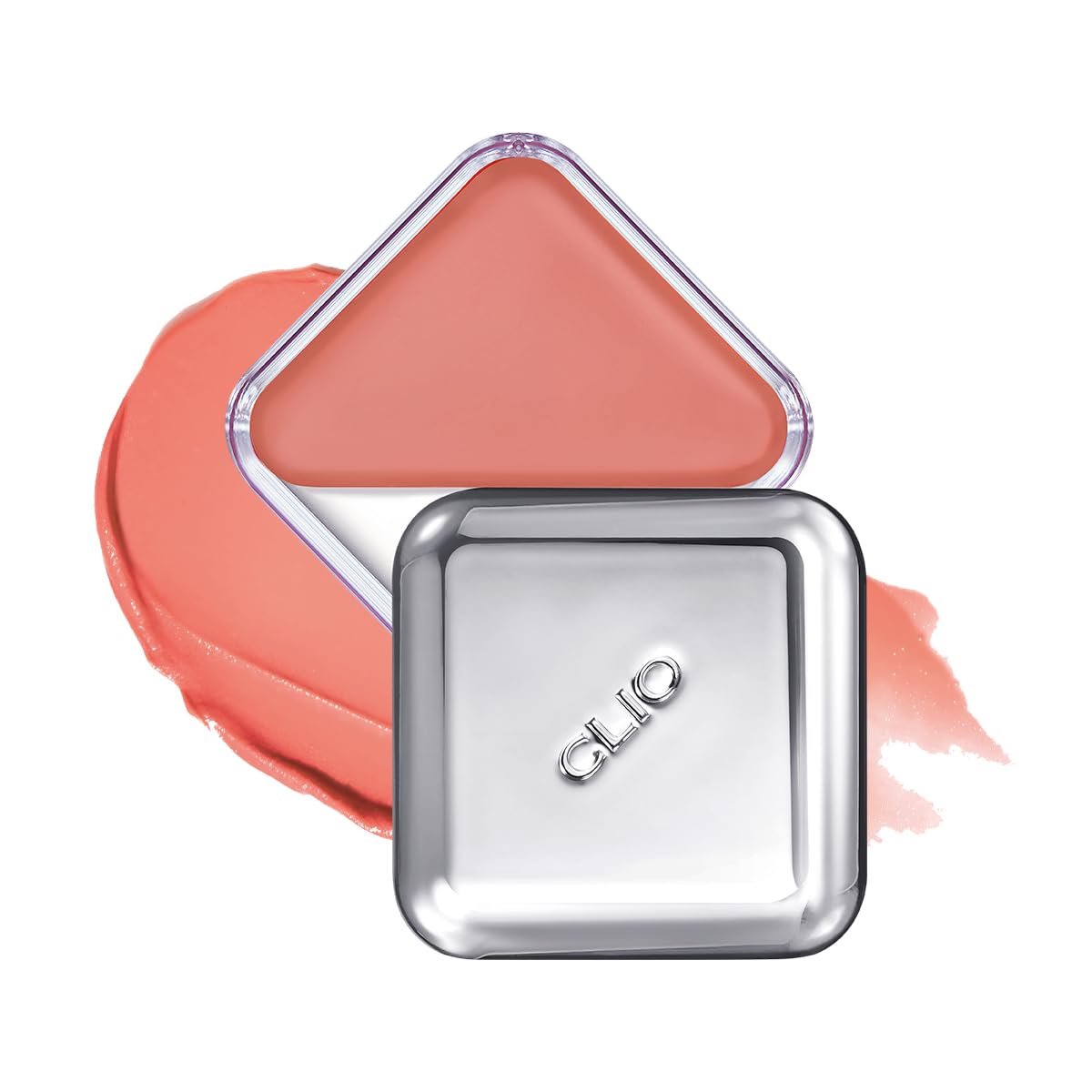 CLIO Essential Lip & Cheek Tap, Easy to Use, Glides on Effortlessly, Non-Greasy, Travel-Sized Creamy & Blendable Color For Lips & Cheeks (01 PEACH FLUSH, One Size)