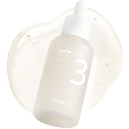 numbuzin No.3 Skin Softening Serum, Fermented Serum for Skin Texture & Pores, Bifida &