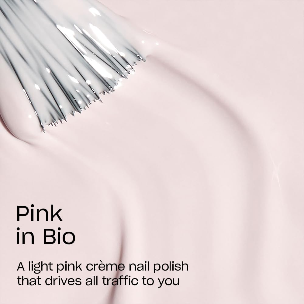 OPI Nail Lacquer Pink in Bio | Opaque Soft Pink Nail Polish