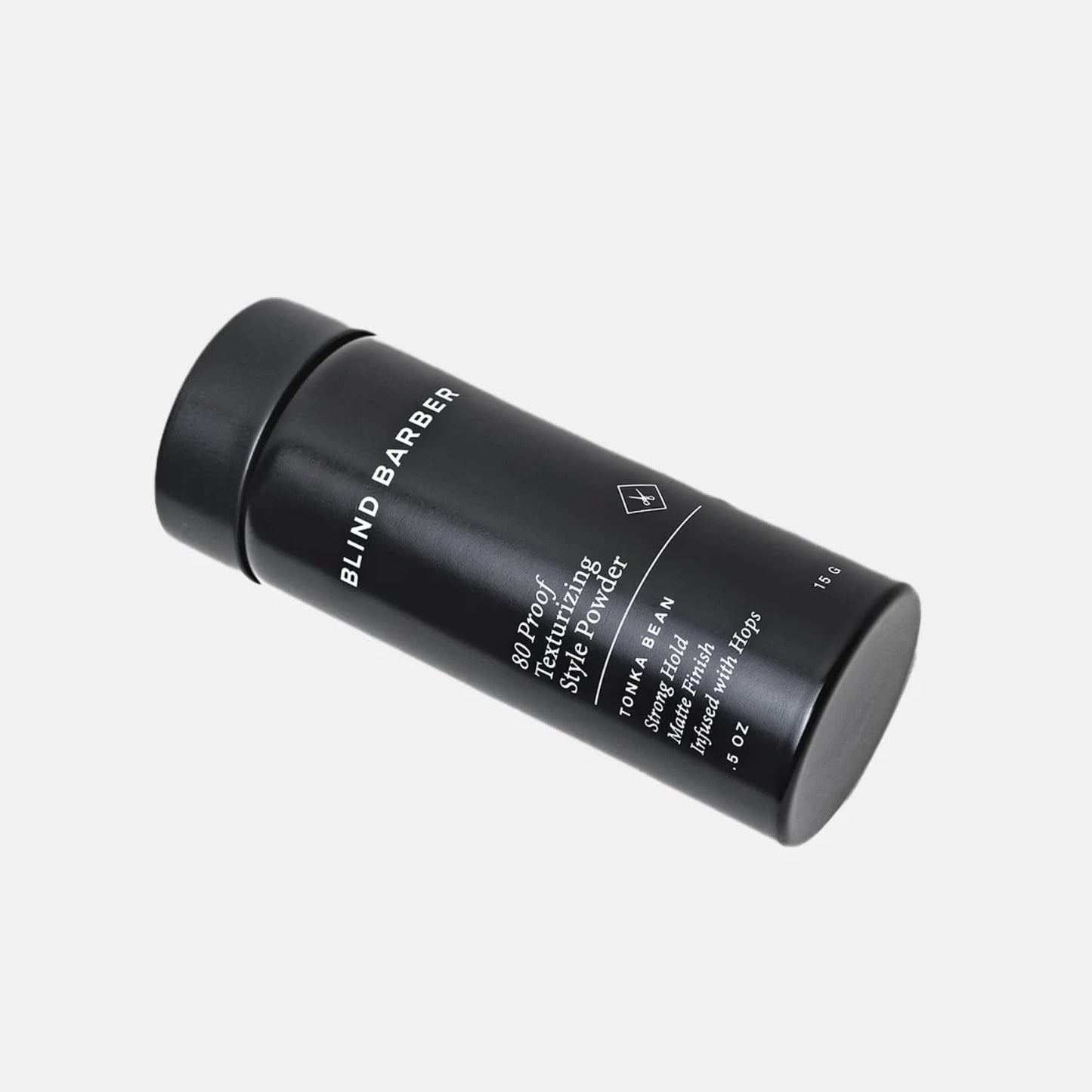 Blind Barber 80 Proof Texturizing Powder - Hair Styling Texture Powder for Men - Builds Weightless Volume - Matte Finish - Medium-to-Strong Hold Hair Products (0.5 oz)