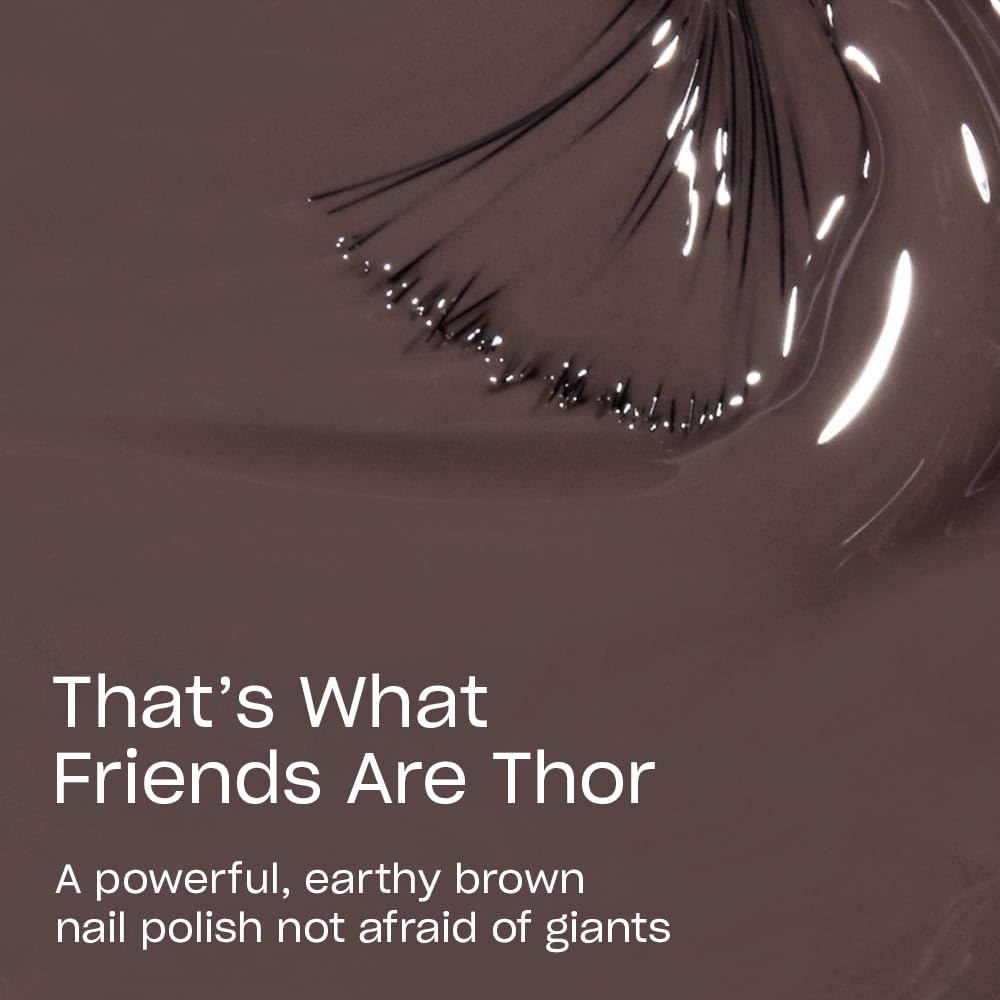 OPI Nail Lacquer That's What Friends are Thor | Opaque Dark Brown