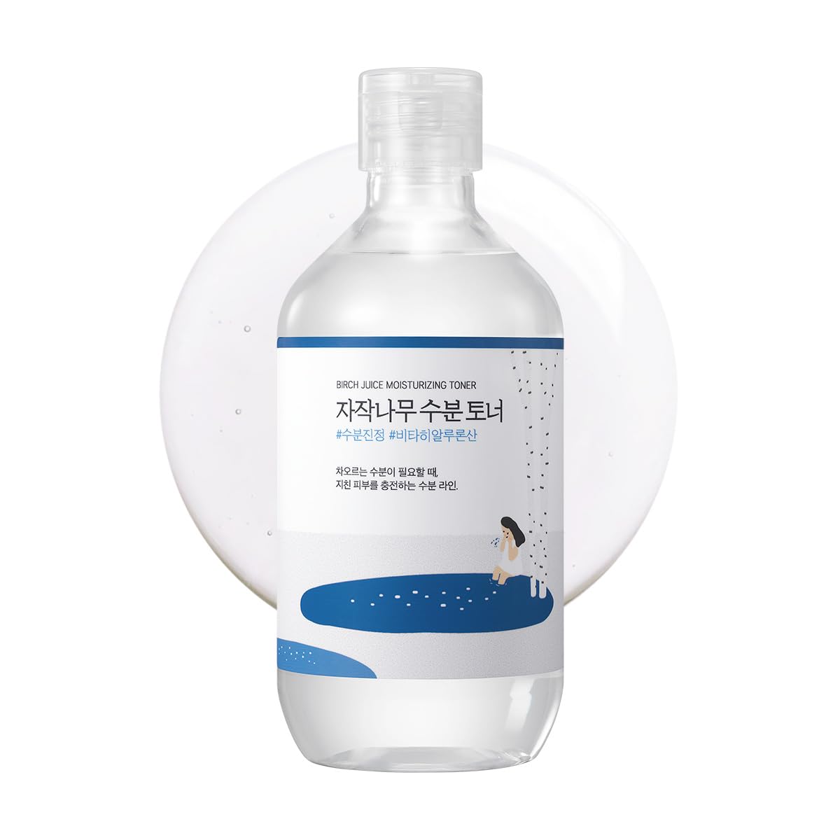 ROUND LAB Birch Juice Moisturizing Toner (Unscented) | Vita Hyaluronic Acid, Alcohol-Free