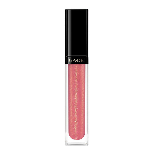 GA-DE Crystal Lights Lip Gloss, 826 - Enriched with Light-Reflecting Crystal Pearls - Smooth Silky, Rich Color - Moisturizes and Adds Shine - 0.2 oz