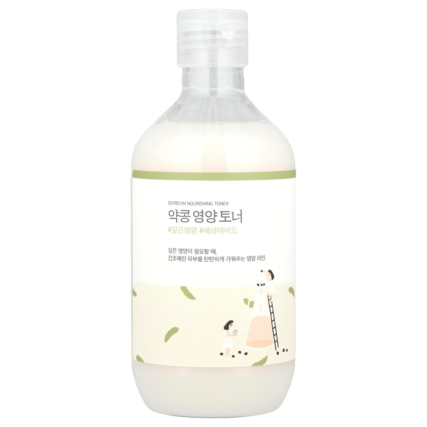 ROUND LAB Soybean Nourishing Toner (Unscented) | Rejuvenating & Nourishing Toner with Deep