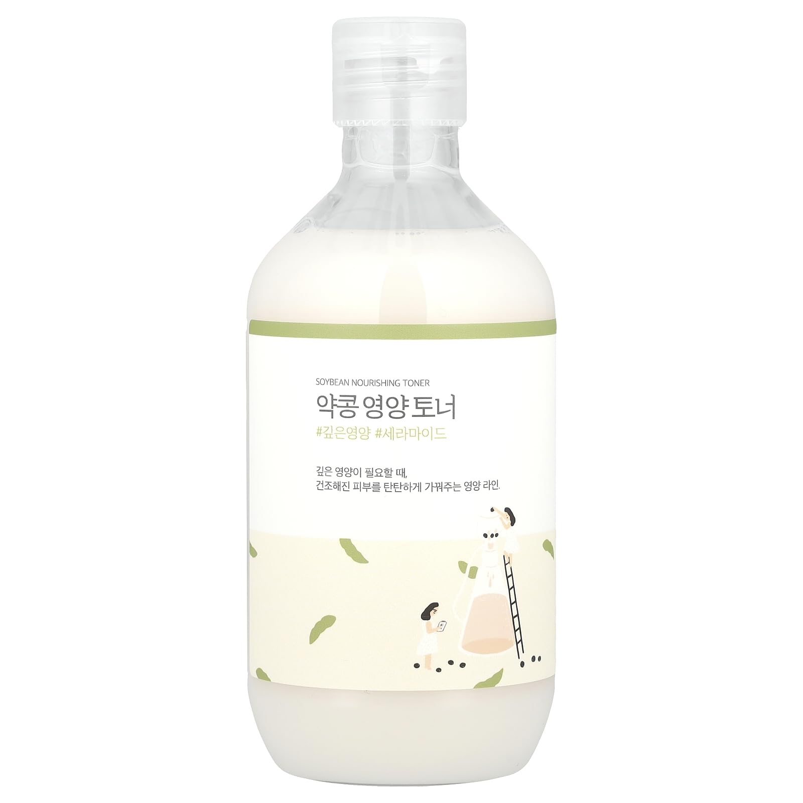 ROUND LAB Soybean Nourishing Toner (Unscented) | Rejuvenating & Nourishing Toner with Deep