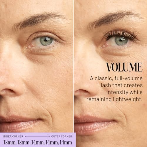 Lilac St - Volume Dramatic Faux Eyelash Clusters (10mm) - Dense & Distinctive Look - DIY Lash Extension Wisps - Lightweight & Lifelike - Lasts 10 Days - Korean Silk - Cruelty Free, Vegan - 10 Lashes