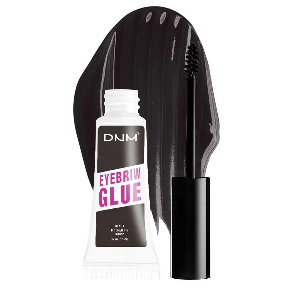 Kaely PROFESSIONAL MAKEUP Brow Glue, Tinted Eyebrow Gel, Eyebrow Mascara Waterproof, gel para cejas a prueba de agua, Eye Brow Fast Sculpt, Vegan & Cruelty-Free, 1Pcs-05 Black
