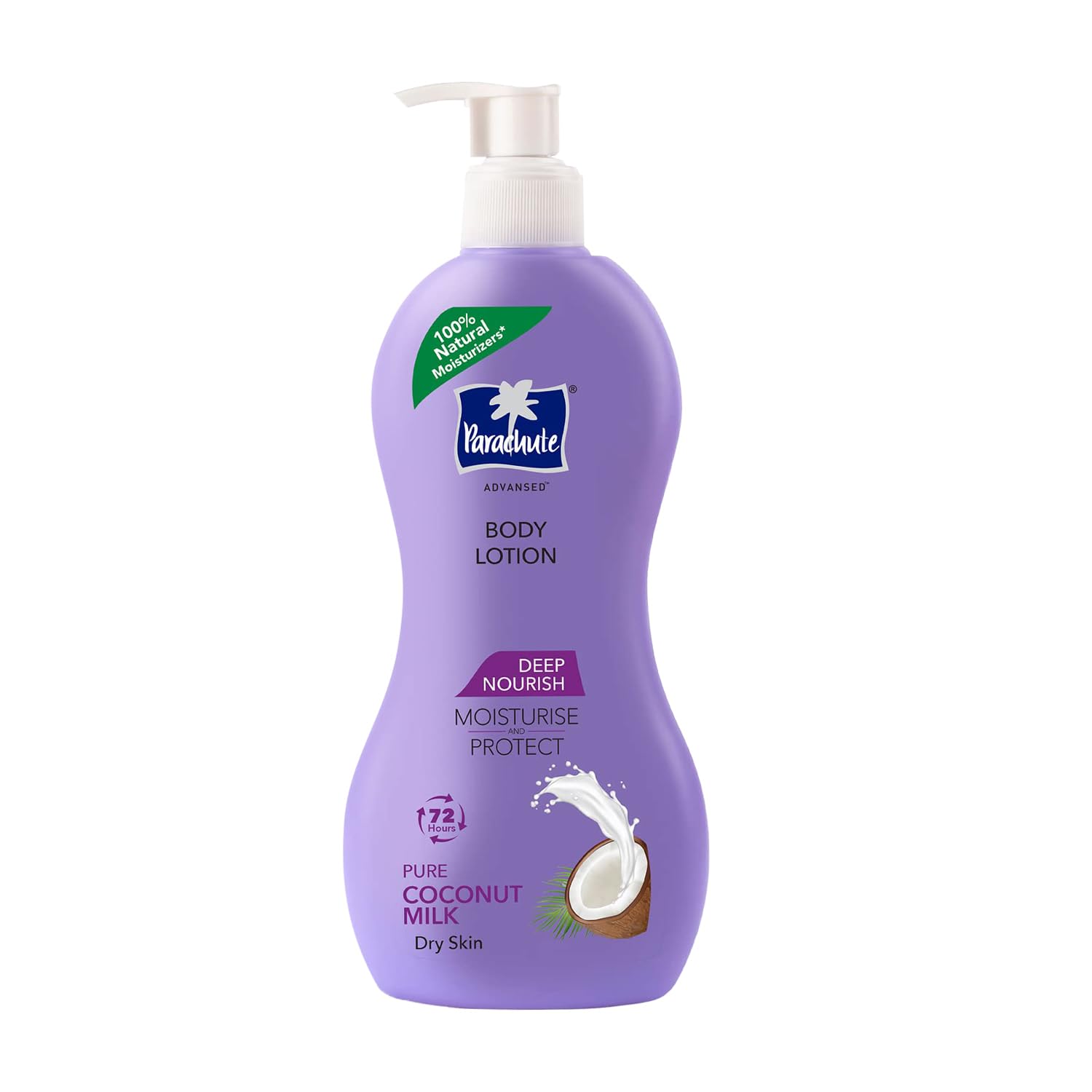 Parachute Advansed Deep Nourish Body Lotion with Pure Coconut Milk| For Women & Men |Restore Dry