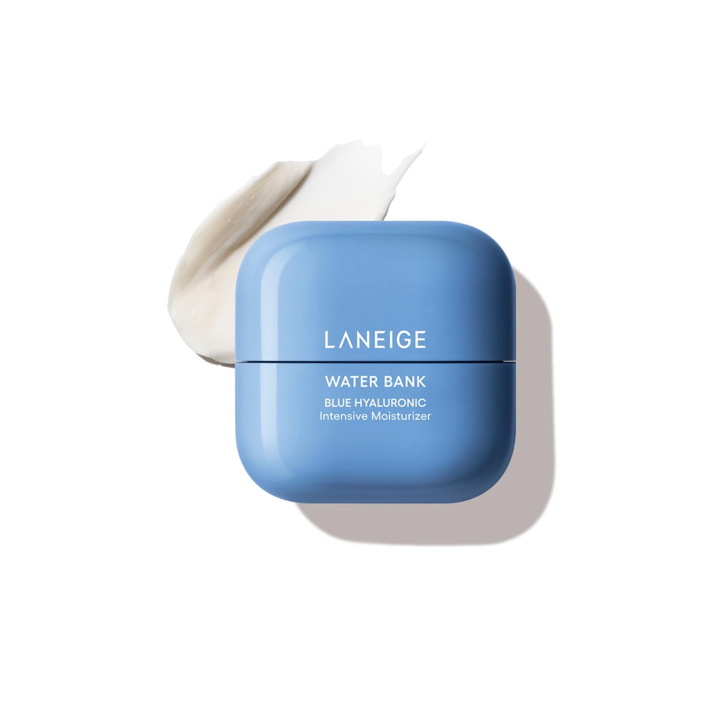 LANEIGE Water Bank Blue Hyaluronic Intensive Moisturizer Mini: Hydrating Face Cream for Very Dry