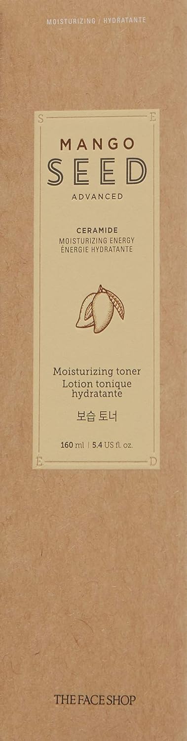 The Face Shop Mango Seed Moisturizing toner | Intense Hydrating & Nourishing Toner with Subtly
