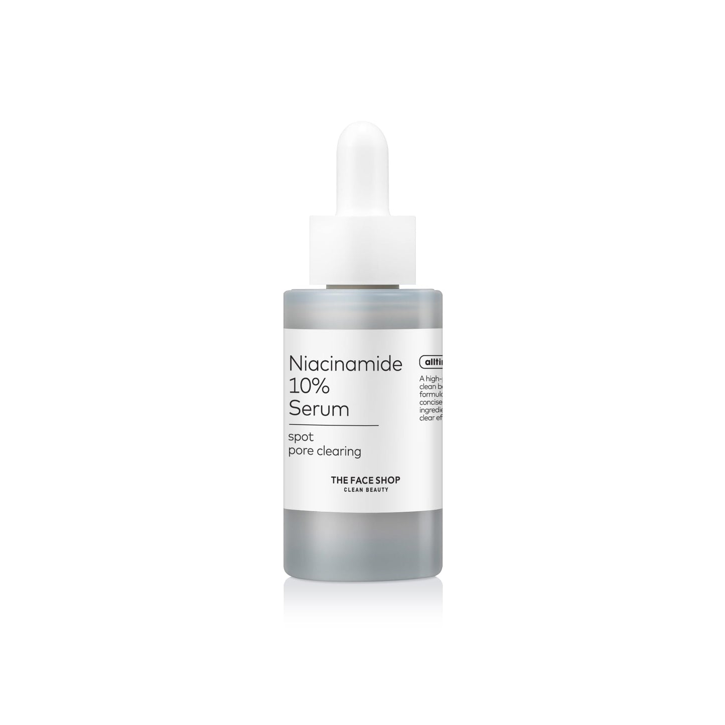 The Face Shop Alltimate Niacinamide 10% Serum for Face with Caffeine & Peptide, Korean Skin Care
