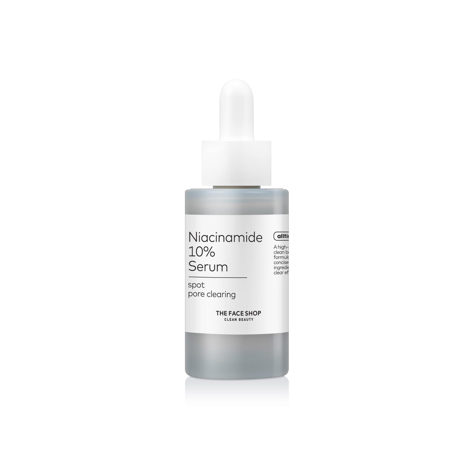 The Face Shop Alltimate Niacinamide 10% Serum for Face with Caffeine & Peptide, Korean Skin Care