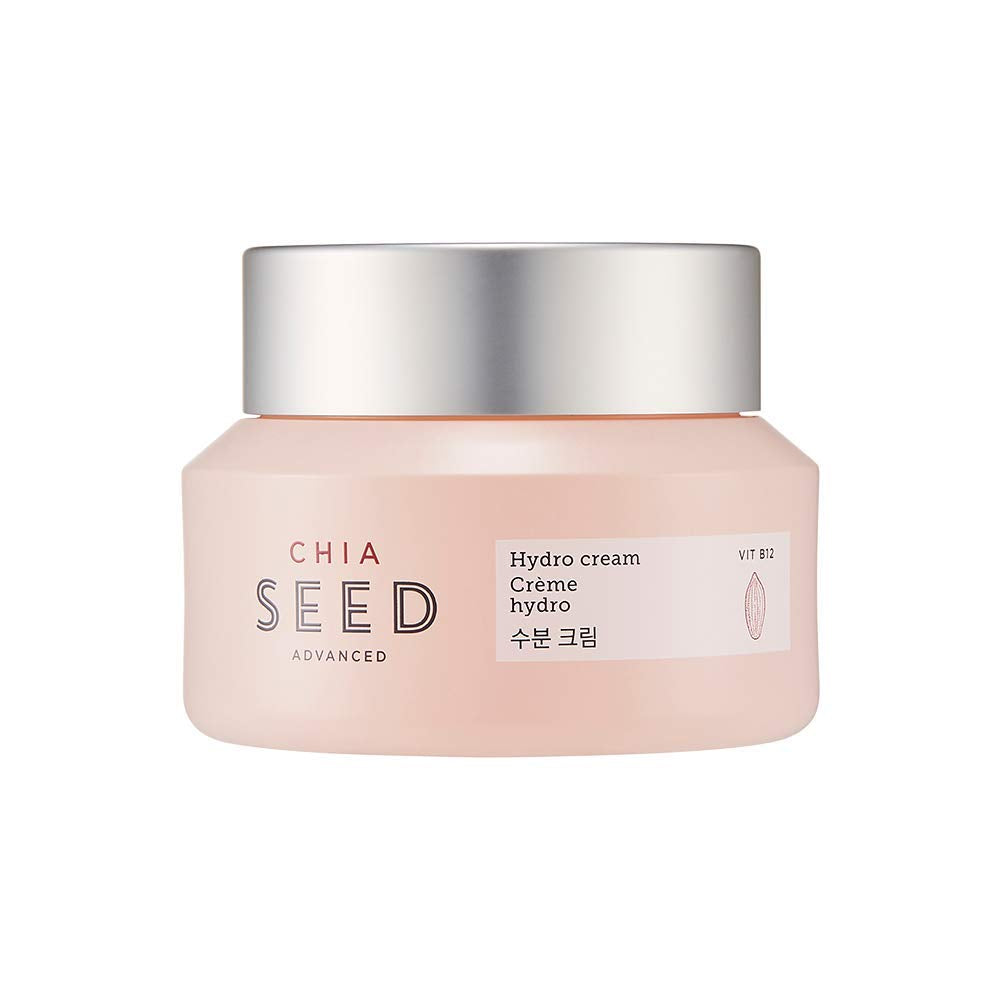The Face Shop Chia Seed Advanced Hydro Cream | Concentrated Gel Type Hydrating Cream with Instant