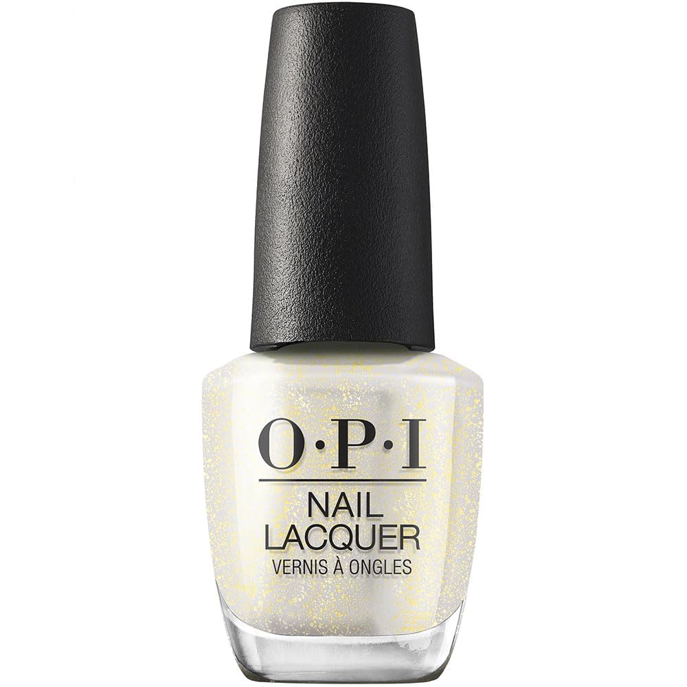 OPI Nail Lacquer Gliterally Shimmer | Sheer Soft Gold Glitter Nail Polish