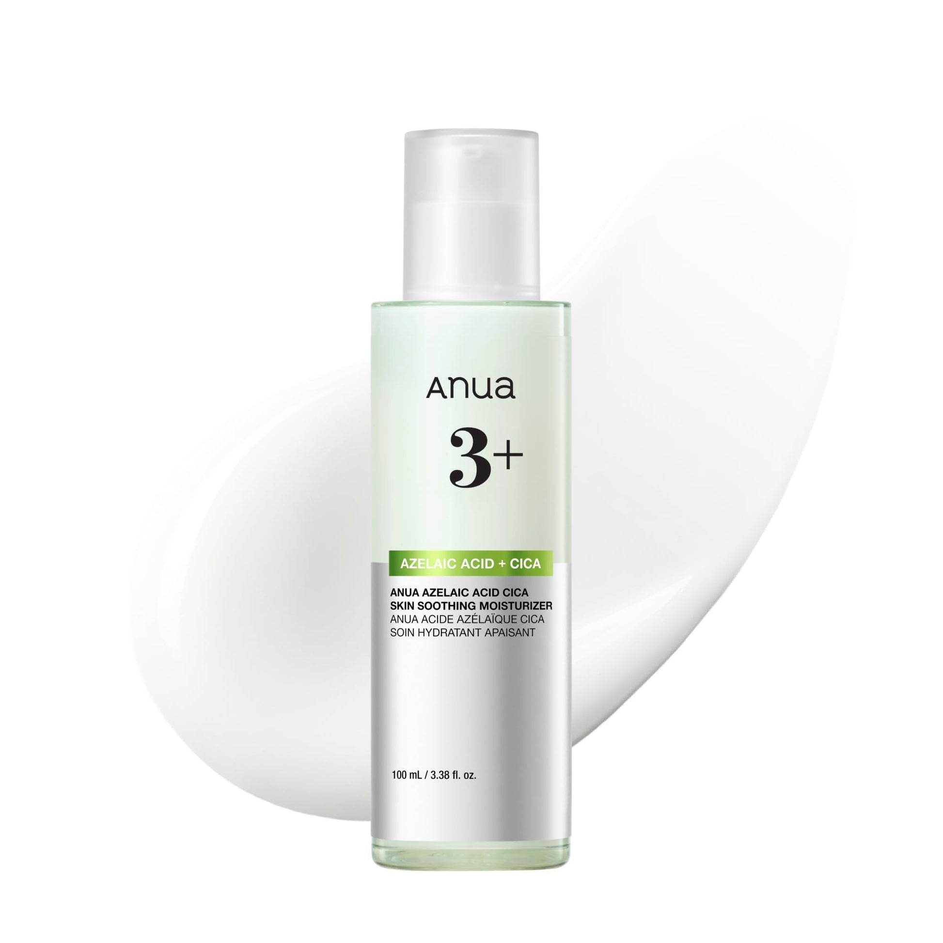ANUA Azelaic Acid CICA Skin Soothing Moisturizer, 3.38 fl oz