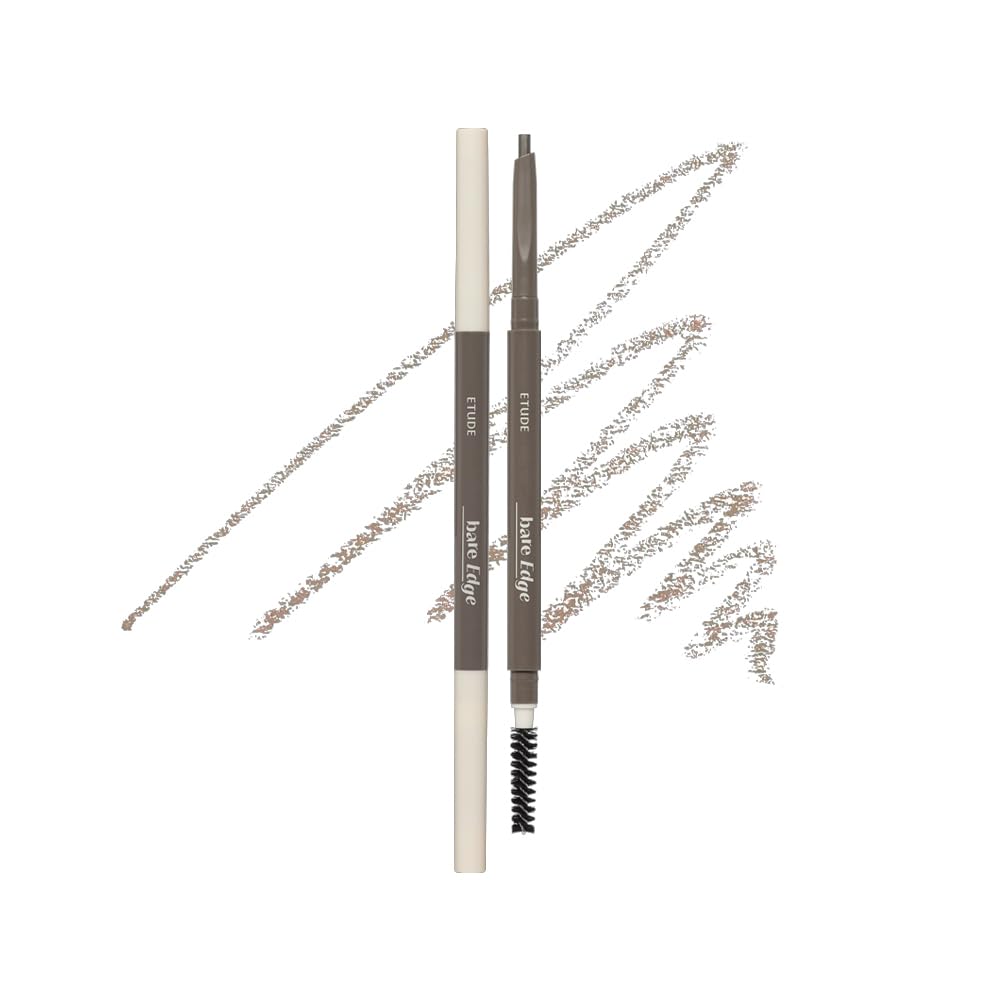 ETUDE Bare Edge 3D Eyebrow Pencil, Mild Taupe, Natural-Looking