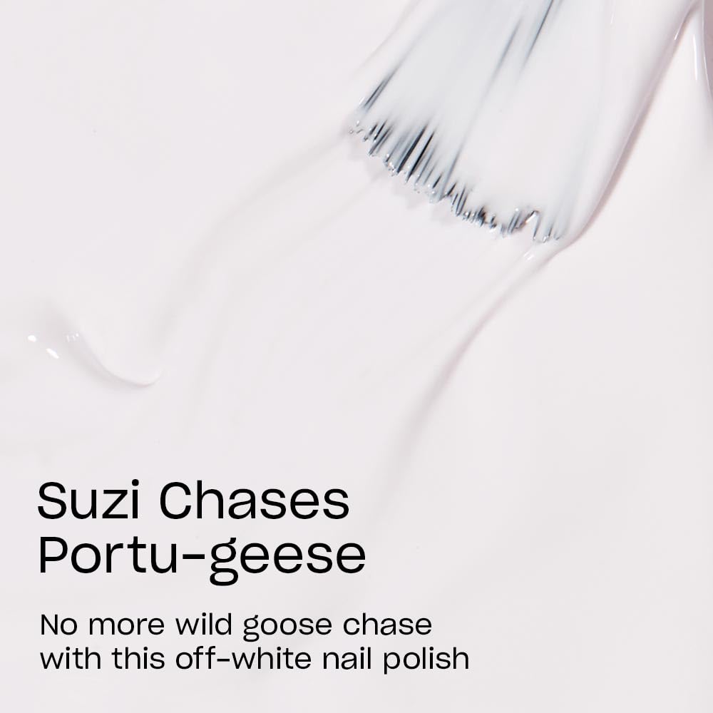 OPI Nail Lacquer Suzi Chases Portu-geese | Opaque Soft White Nail Polish