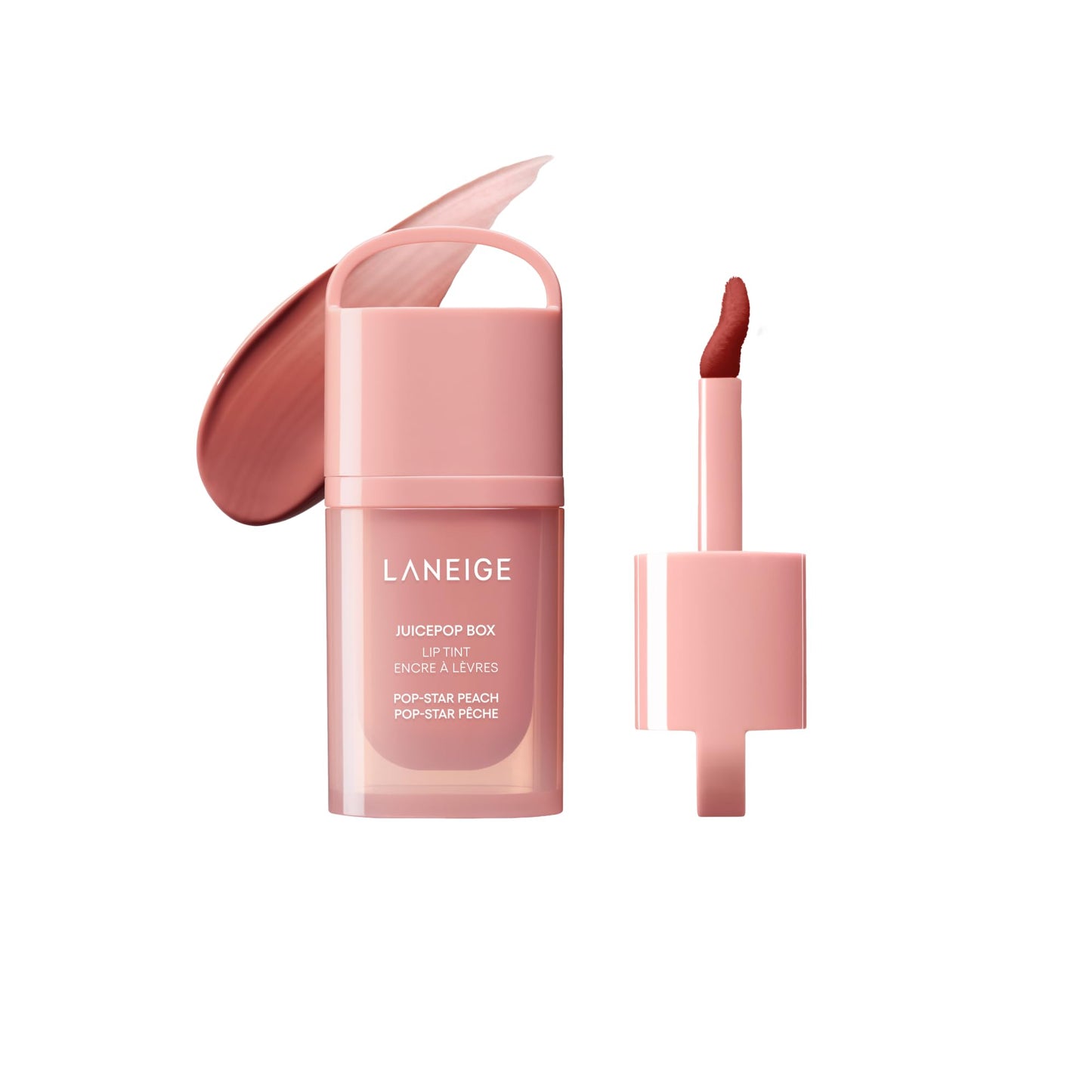 LANEIGE JuicePop Box Lip Tint: Long-Lasting Hydrating Lightweight Tint, Buildable Juicy Color &