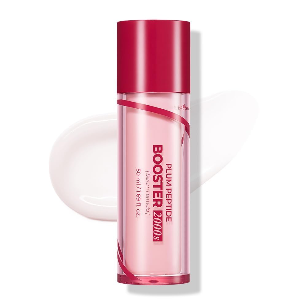 ISNTREE Plum Peptide Booster 2000s – Firming & Hydrating Serum with Vegan Collagen & 5 Peptides
