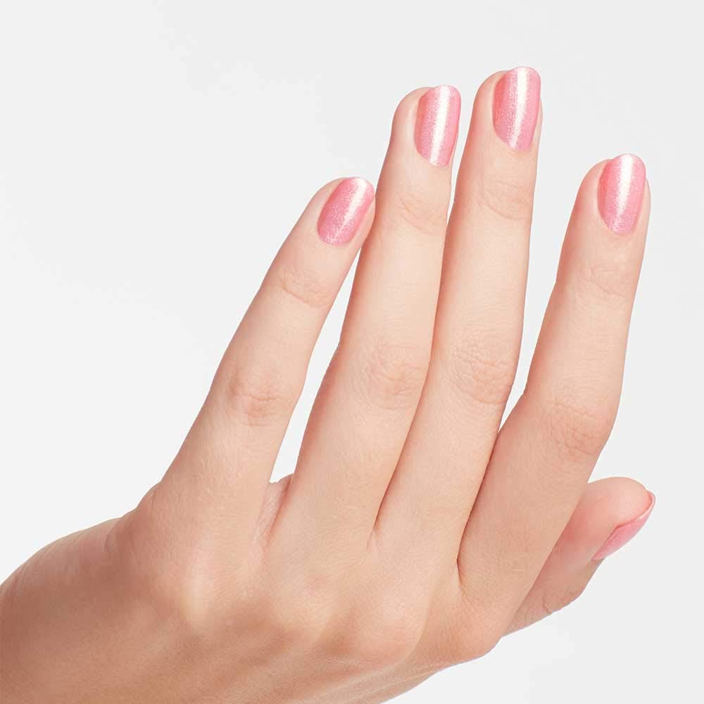 OPI Nail Lacquer Princesses Rule! | Sheer Soft Pink Shimmer Chip Resistant Nail Polish | Vegan