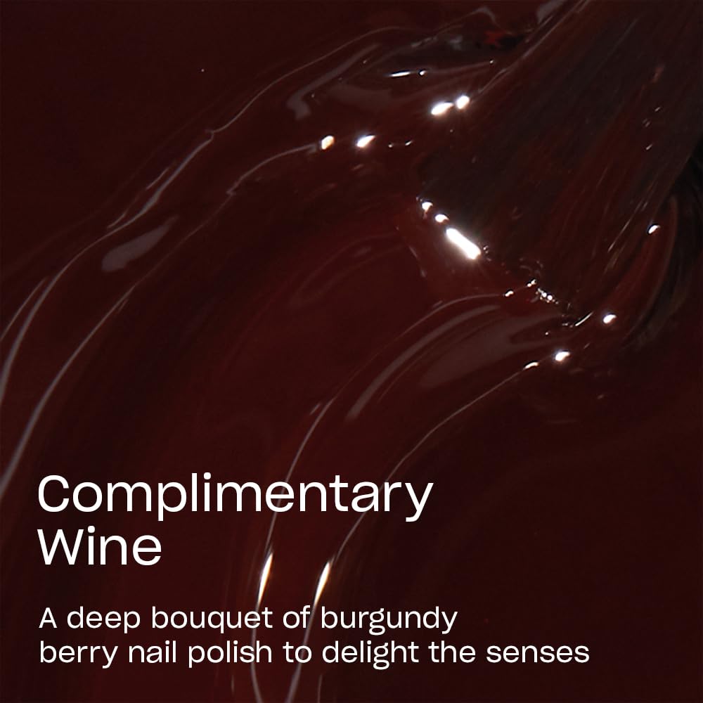 OPI Nail Lacquer Complimentary Wine | Opaque Dark Red Nail Polish