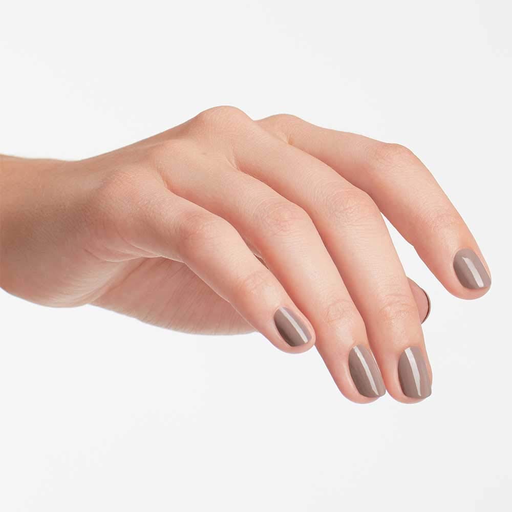 OPI Nail Lacquer Berlin There Done That | Opaque Dark Brown Nail Polish