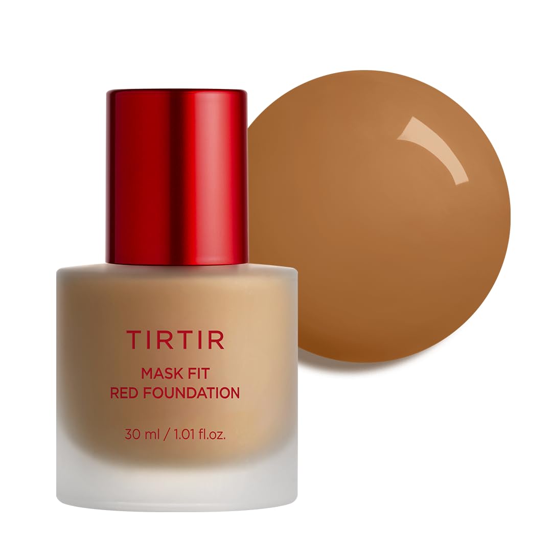 TIRTIR Mask Fit Red FoundationㅣLong Lasting Flawless Coverage, Energy Essence, Lightweight