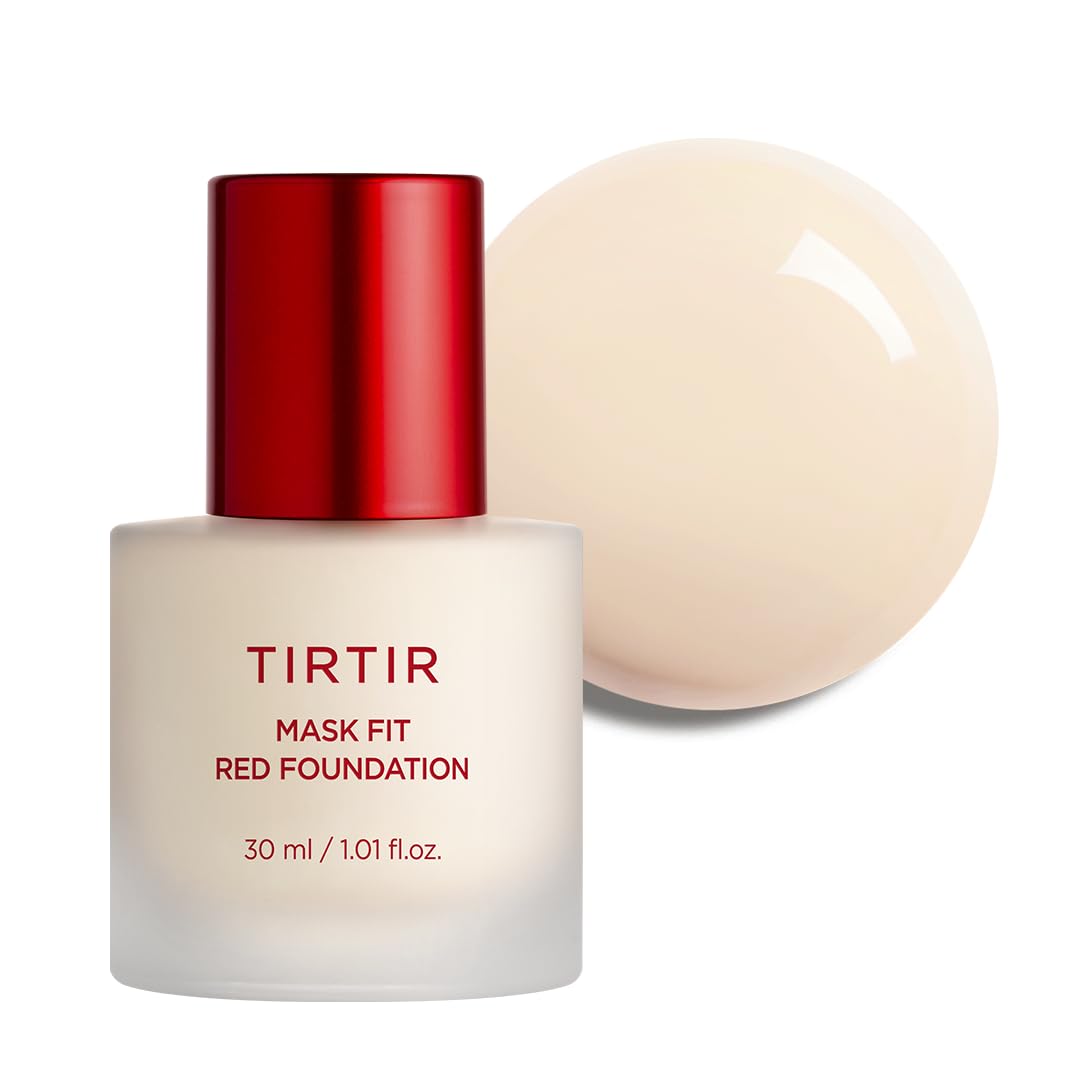 TIRTIR Mask Fit Red FoundationㅣLong Lasting Flawless Coverage, Energy Essence, Lightweight