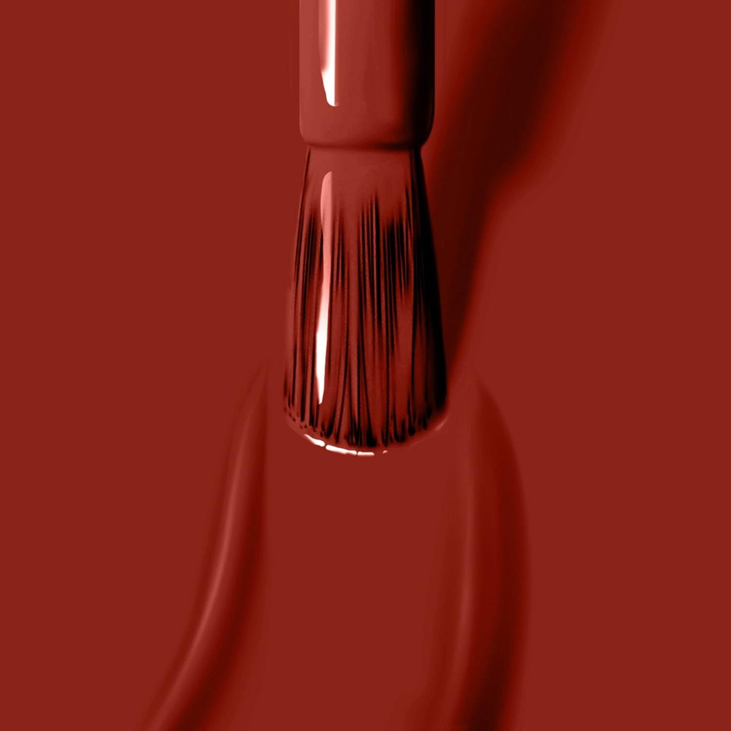 LONDONTOWN lakur Nail Polish - Chip-Resistant, Non-Toxic, Conditions & Hydrates Nails | Glossy Rich Red-Brown, Woodstock, .40 fl oz