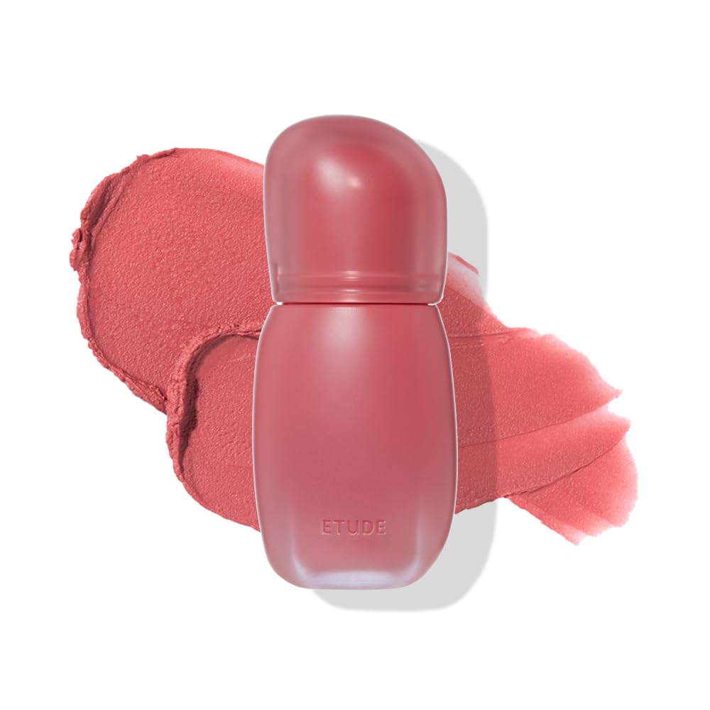 ETUDE Soft Fixing Lip Tint (Two Steps Closer) – Blurring Matte Finish, Lightweight Creamy Texture
