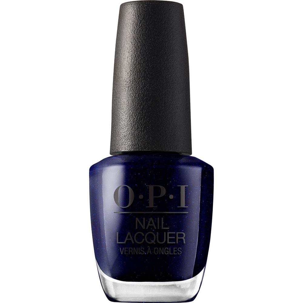 OPI Nail Lacquer Chopstix and Stones | Opaque Dark Blue Shimmer Nail Polish
