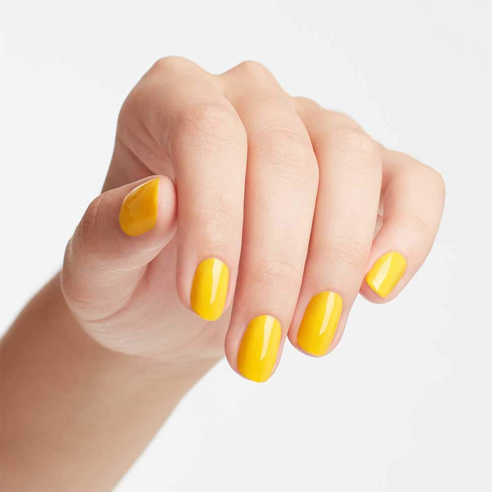 OPI Nail Lacquer Exotic Birds Do Not Tweet | Opaque Soft Yellow Nail Polish