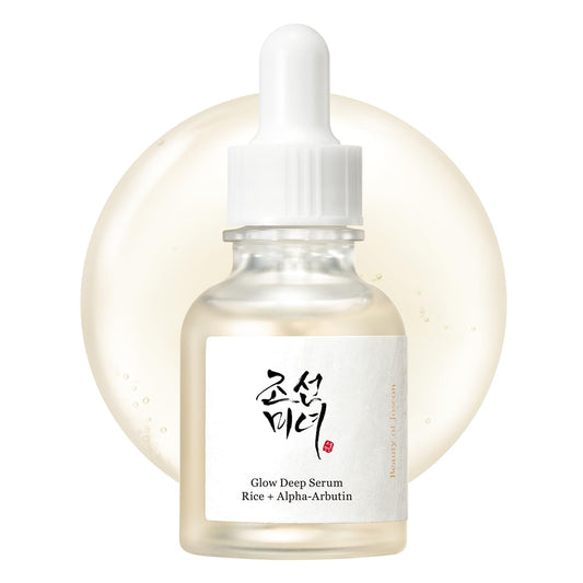Beauty of Joseon Glow Deep Serum Rice Alpha-Arbutin Niacinamide for Uneven Dull Skin Tone, Daily