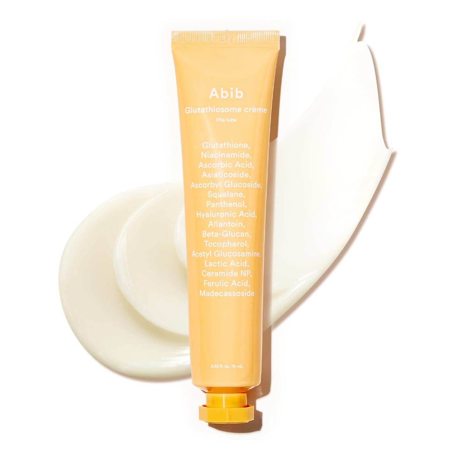 Abib Glutathiosome Cream Vita Tube, Moisturizer for Dull, Uneven Skin 2.53 fl oz