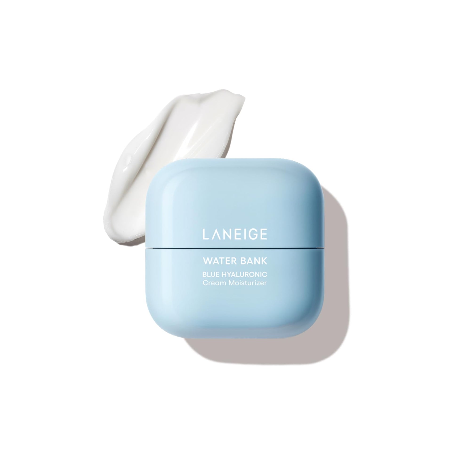LANEIGE Water Bank Blue Hyaluronic Acid Cream Daily Face Moisturizer: Hydrating Korean Lightweight