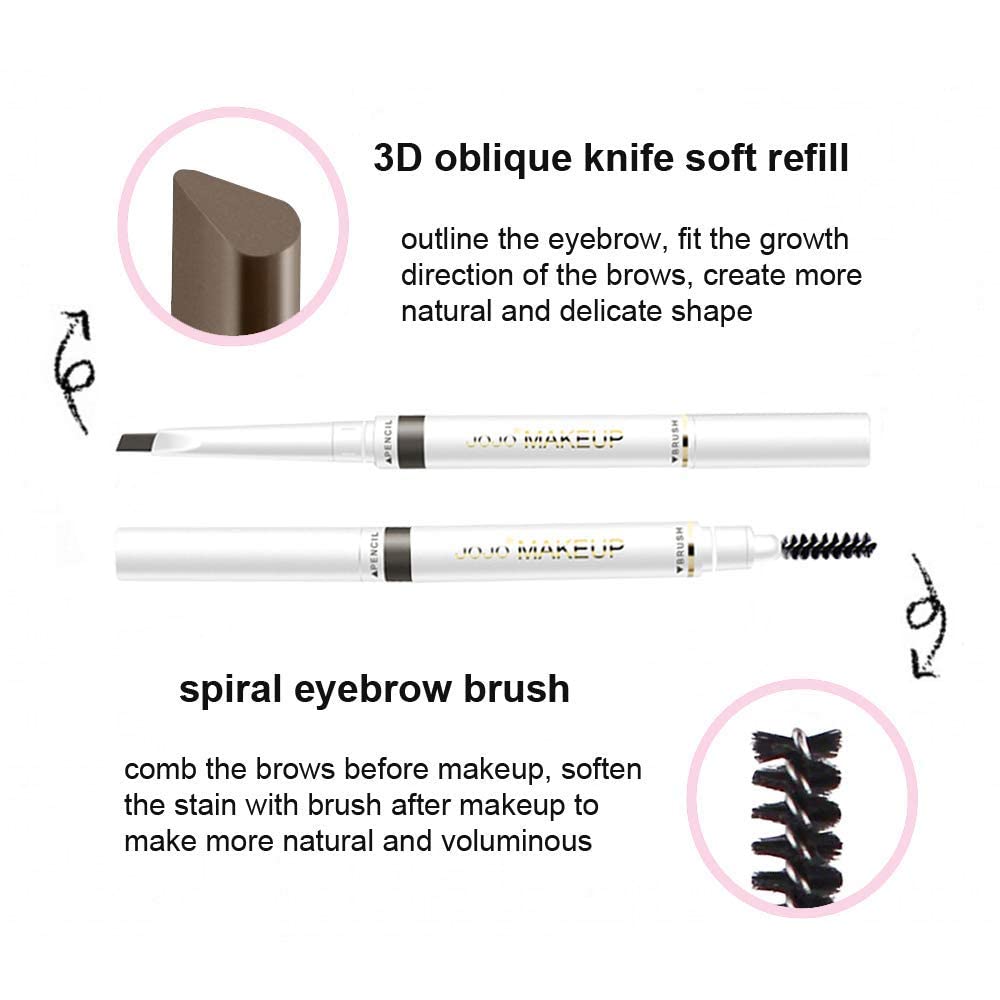 Eyebrow Stencils & Eyebrow Pencil, 30 Eyebrow Shaper Kit, Reusable Eyebrow Template With Strap & Eyebrow Razor, Waterproof Eyebrow Pen, 3 Minutes Makeup, Suitable for 98%