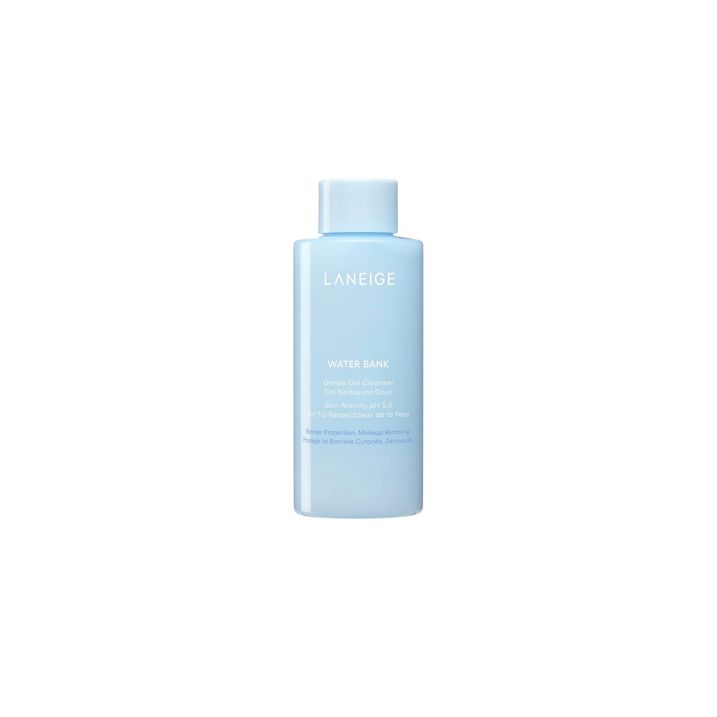 LANEIGE Water Bank Gentle Gel Facial Cleanser: Hydrating, Non-Stripping, pH-Balanced