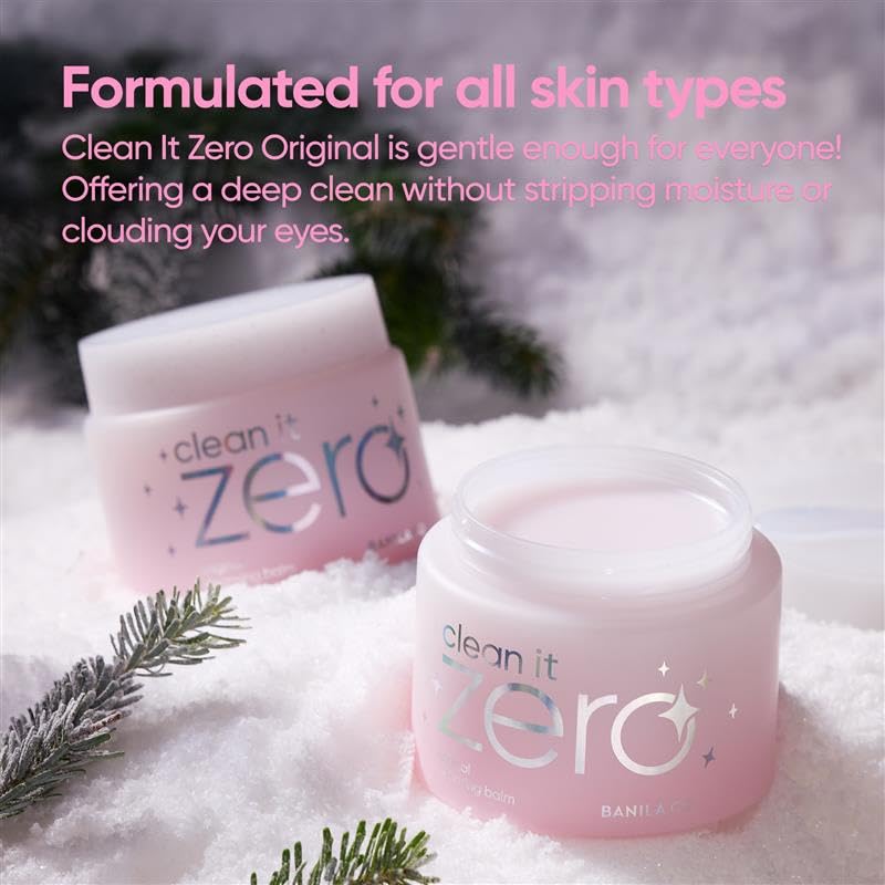 BANILA CO Clean it Zero Original Balm Holiday Edition - Vegan (6.08 fl oz)