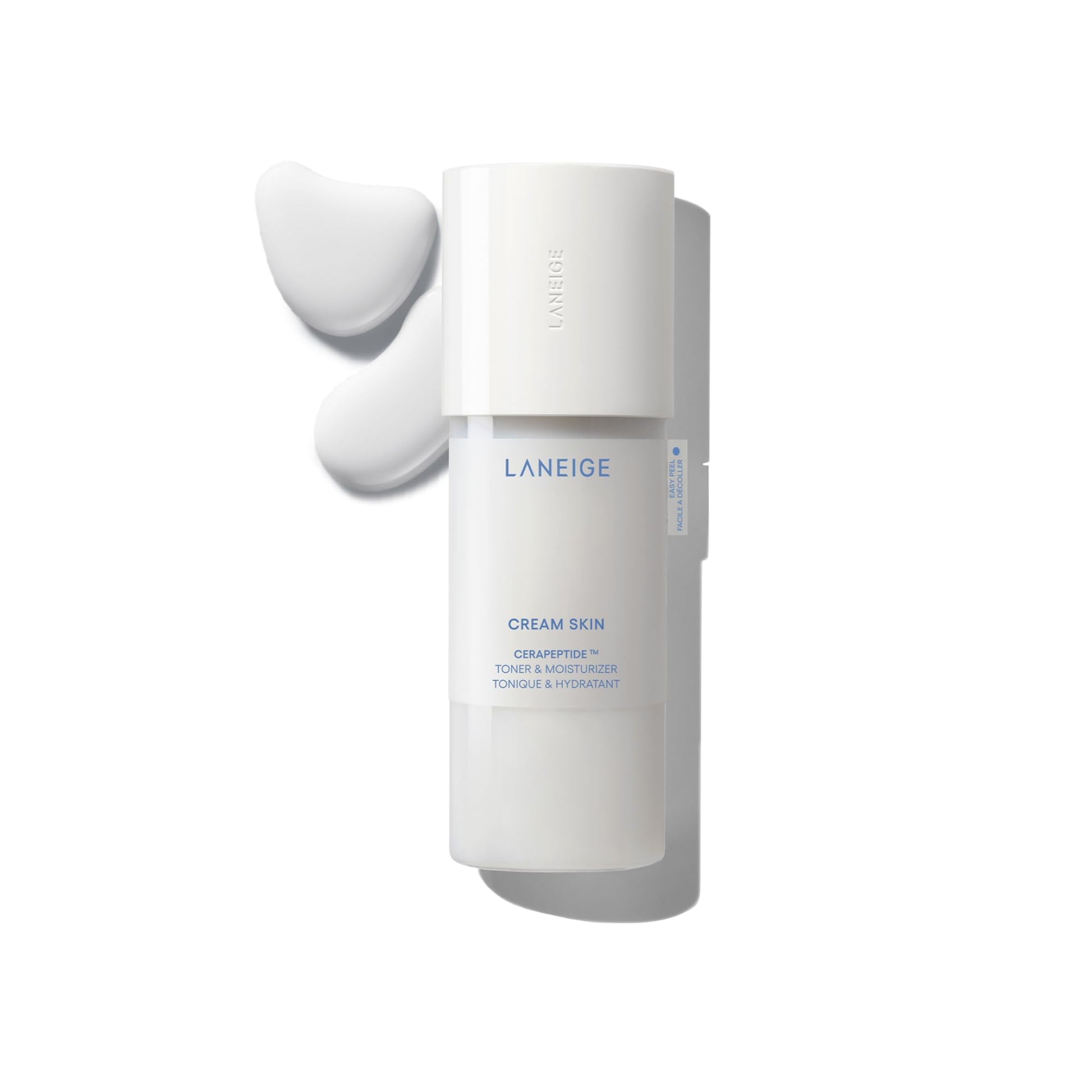 LANEIGE Cream Skin Face Hydrating Milky Toner: Lightweight Refillable Korean Toner & Moisturizer