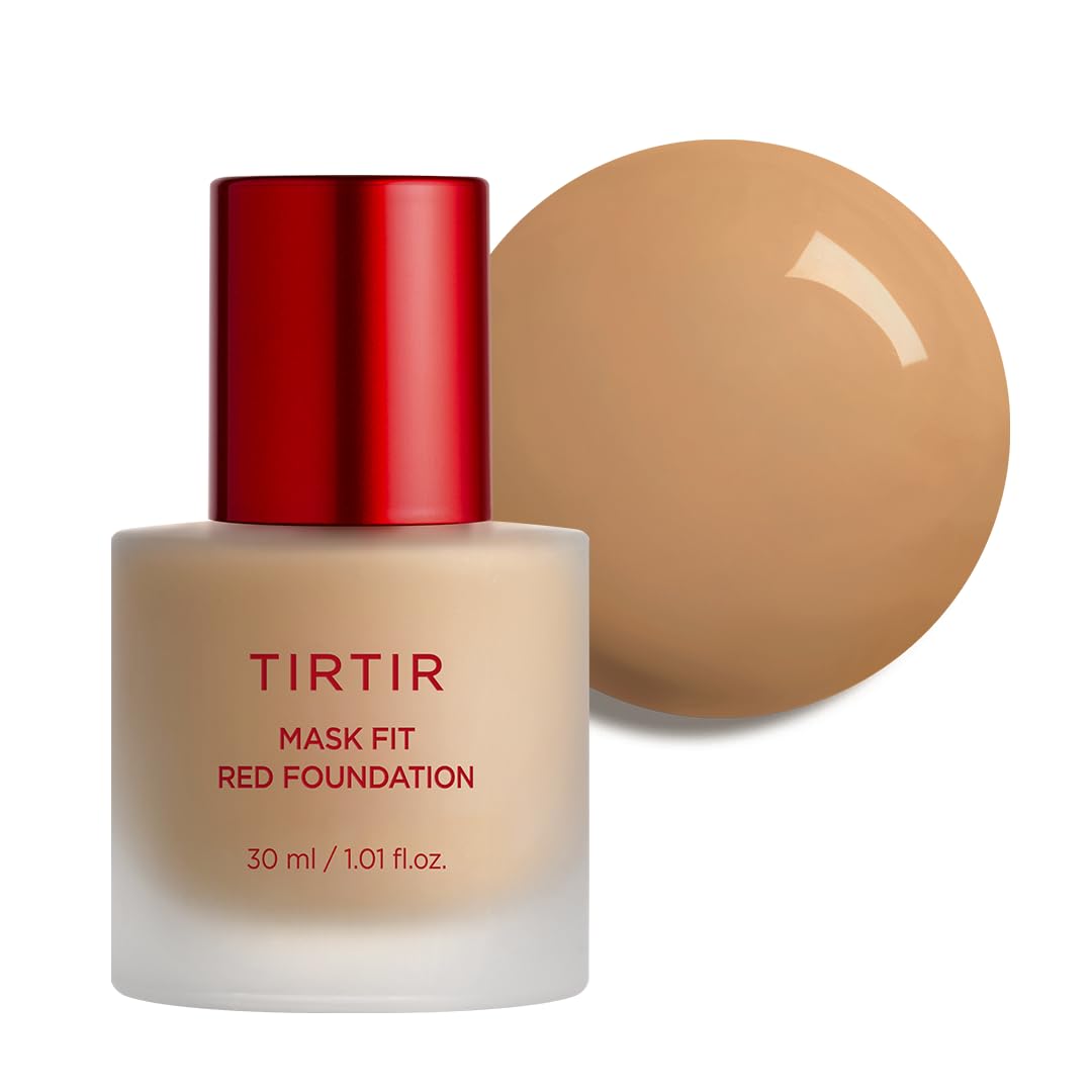 TIRTIR Mask Fit Red FoundationㅣLong Lasting Flawless Coverage, Energy Essence, Lightweight