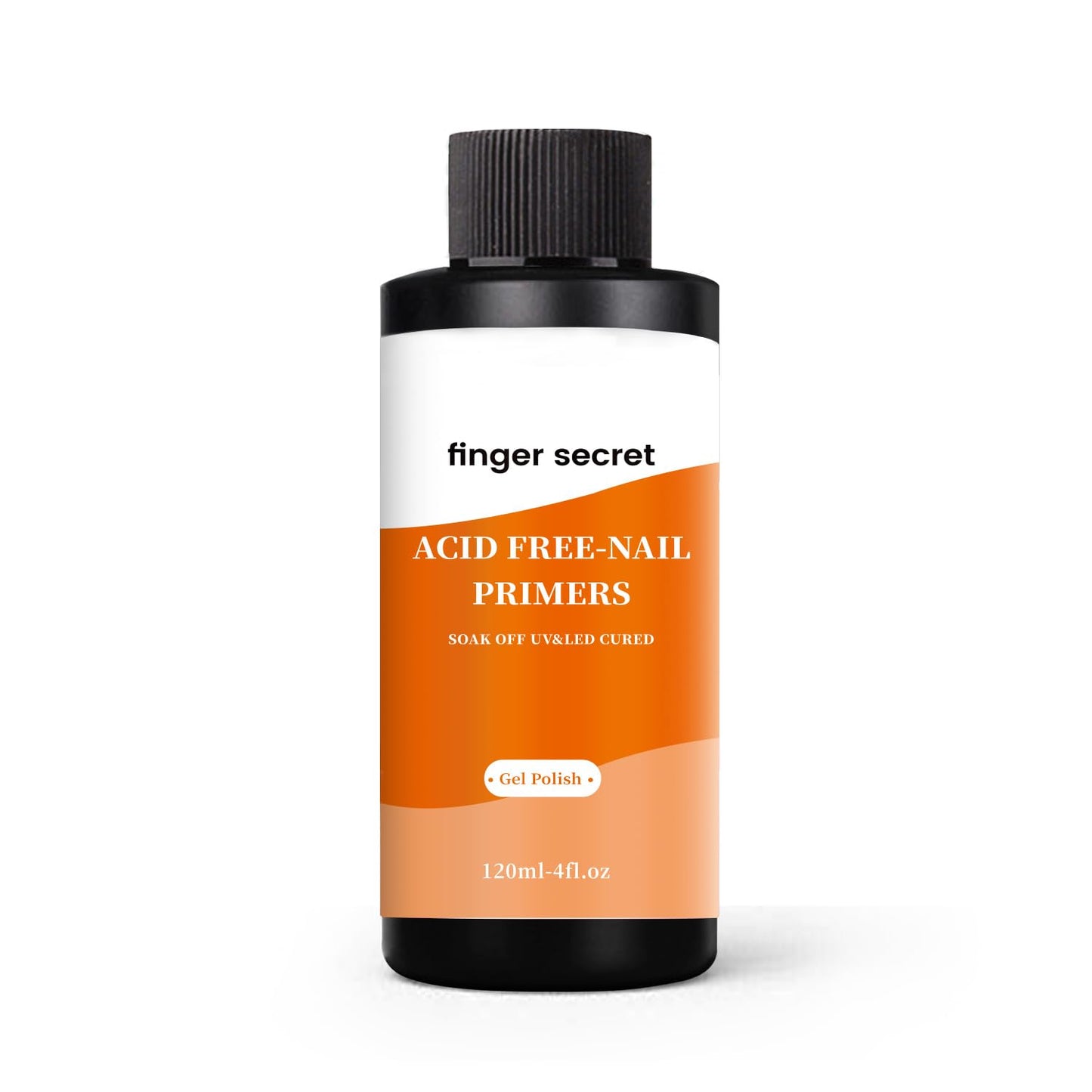 Acid Free Nail Primer,120ml/4fl.oz Acid Free Primer,Fast Air Dry for Gel Nails,Bonding Primer for