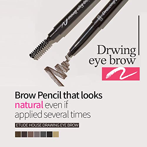 Etude House Drawing Eye Brow, No.1 Dark Brown, 0.2 Ounce