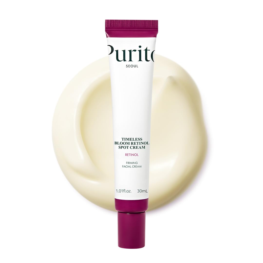 PURITO Bakuchiol Spot Cream | Retinol Spot Cream For Wrinkle Care, 1 fl oz