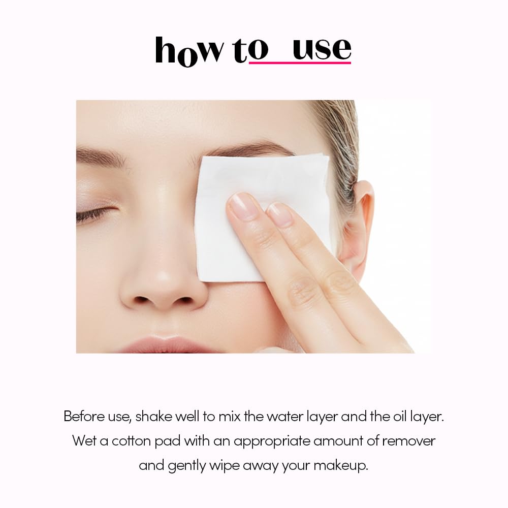 ETUDE Lip&Eye Remover 8.45 fl.oz (250ml) 21AD | Water and Oil Formula for Deep Cleansing |