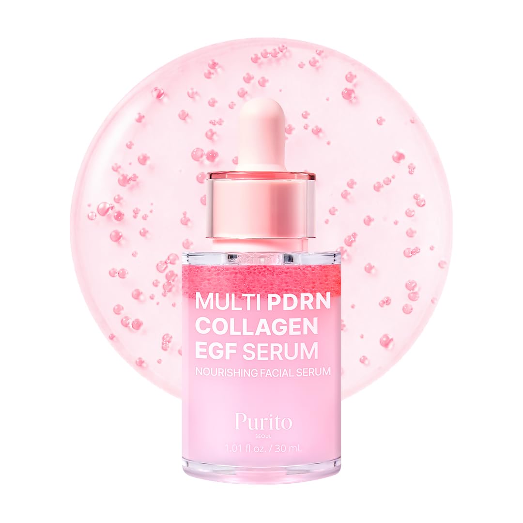 PURITO Multi PDRN + Collagen + EGF Serum | Revitalizing Glow, 1.01 fl oz
