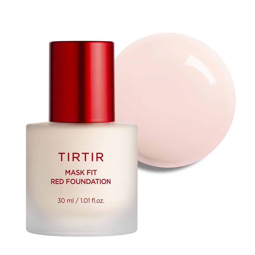 TIRTIR Mask Fit Red FoundationㅣLong Lasting Flawless Coverage, Energy Essence, Lightweight